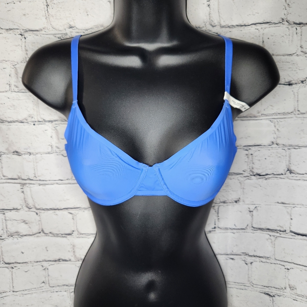 Smoothez by Aerie Blue Full Coverage Bra Size 34C